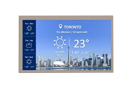 شاشة LCD مثبتة بالسيارة